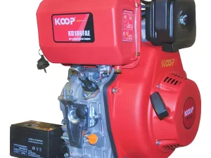 Motor Diesel 10hp, Partida Eléctrica Con Batería Koop