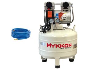 Compresor Dental 35 Litros, 2HP, Marca Mykkon ultrasilent 25Db