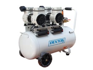 Compresor Dental Silencioso 4hp 50lt Dexton Usa