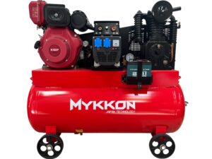 Compresor De Aire 260l Diesel Motosoldador 6000w 200a Estación de Trabajo Móvil Mykkon
