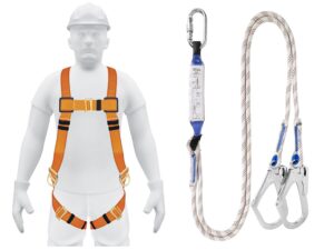 Arnés De Seguridad Con Cabo De Vida Doble 2 Metros