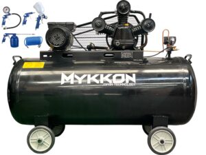Compresor Industrial De Aire 300 Litros 4hp 3 Pistones Mykkon Japón