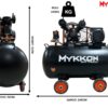 Compresor de aire industrial 200L Mykkon 3HP con licencia japonesa
