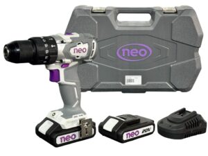 Taladro Percutor 13mm 20v Inalambrico Brushless 2 Bat. Sec