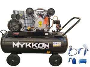 Compresor De Aire 120lts 3.5 Hp 2 Pistones Lic. Japón