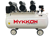 Compresor Dental Silencioso, 3 Hp, 100 Litros, Mykkon Japón
