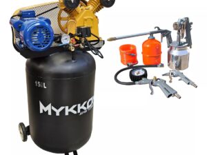 Compresor De Aire 150lt Vertical 3hp Lic. Japones