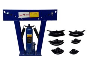 Dobladora de tubos, matrices media a 2 pulgadas, capacidad 12 toneladas