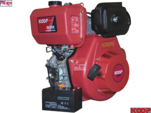 Motor Diesel 12hp, Partida Eléctrica Con Batería Koop