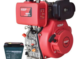 Motor Diesel 13hp Partida Eléctrica Con Batería Koop