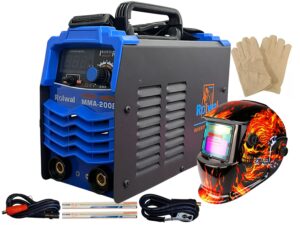 Maquina De Soldar 200amp Inverter Rolwal Mma Con Vrd