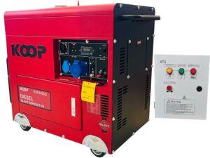 Generador Diesel Insonoro, 6500w Ats+caja Transf. SELLO SEC