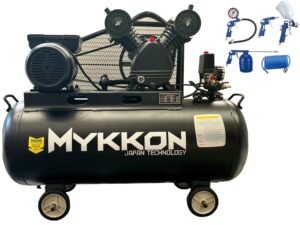 Compresor De Aire 100 Litros 3hp Mykkon Japón